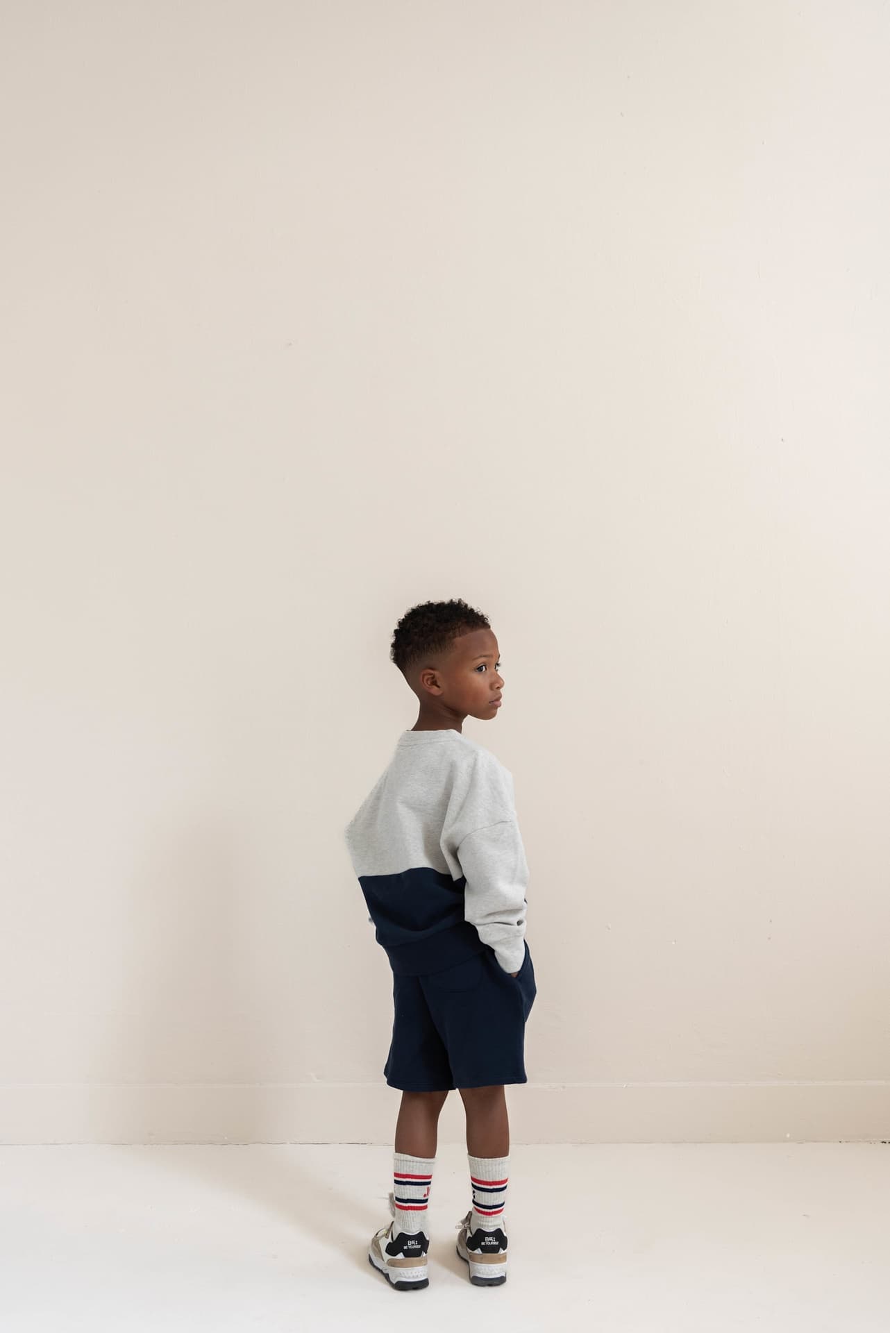 1216-grey-melange-navy-blue - Image 3