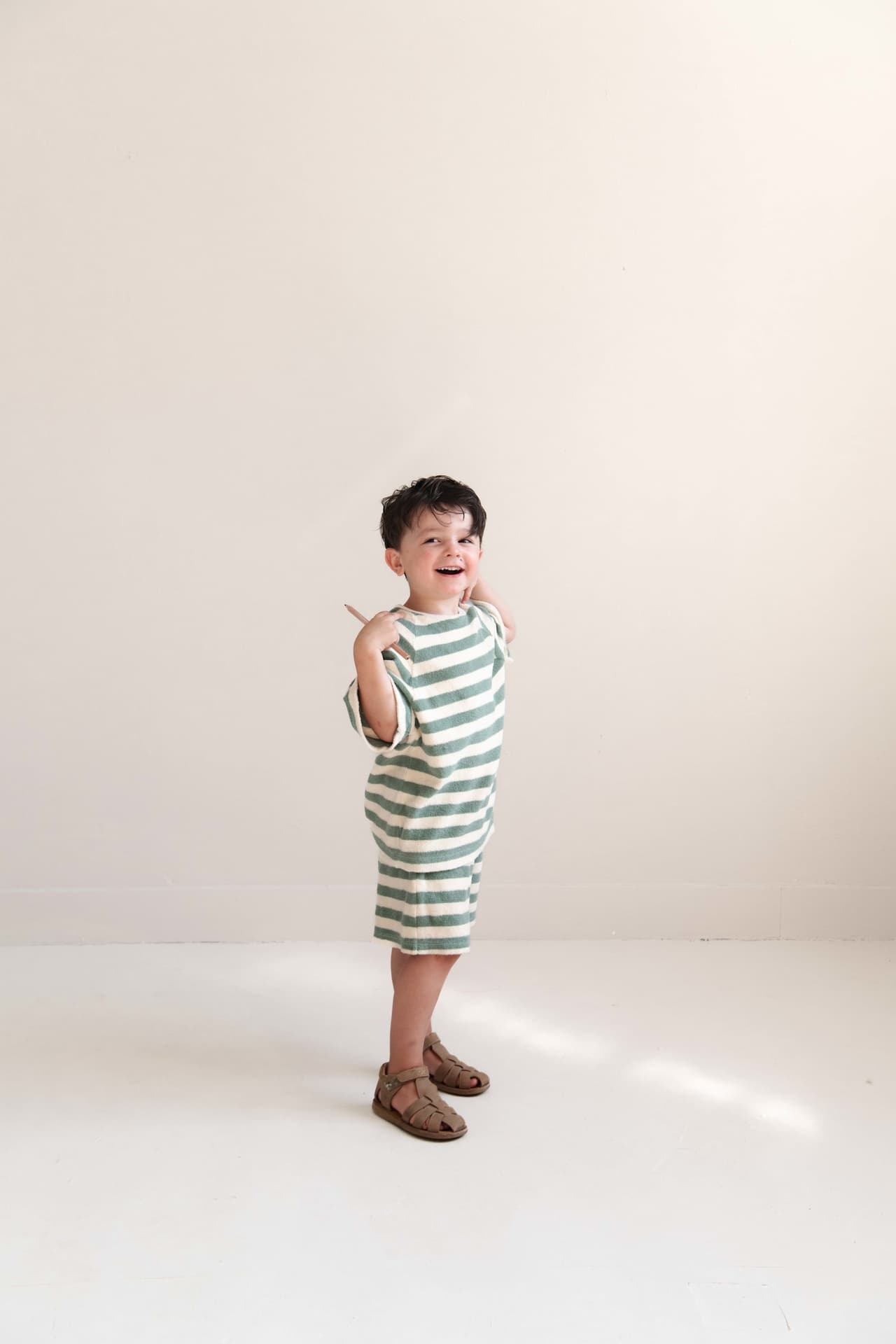 1233-water-blue-off-white-stripe - Image 3