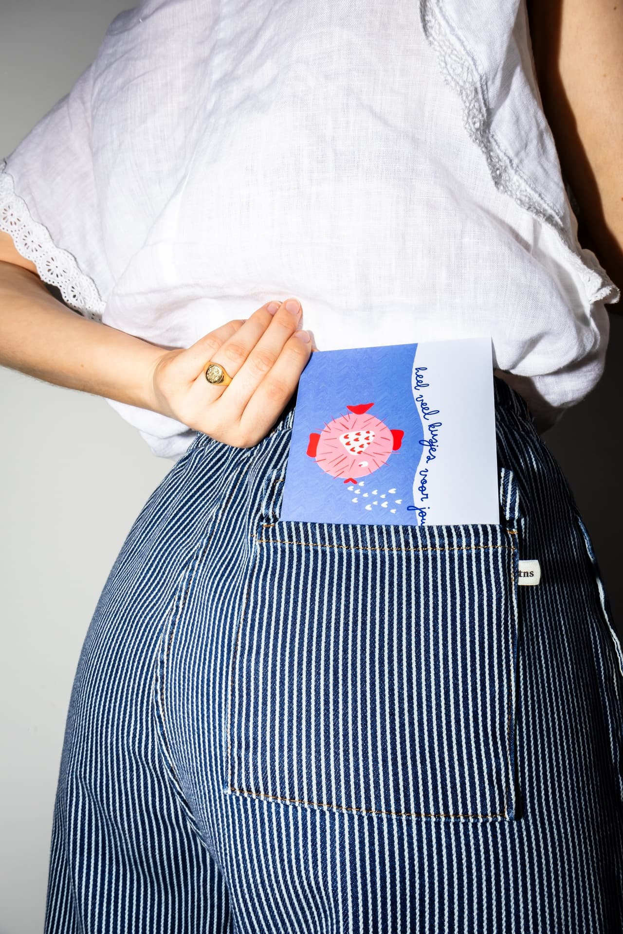 Atelier Lou - Wenskaart Kogelvis