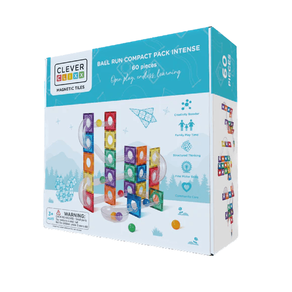 Cleverclixx - Ball run compact pack intense (60 stuks)