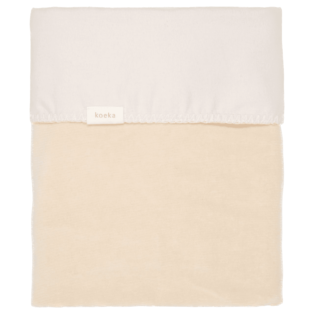 Koeka - Wiegdeken Flanel Oddi - Warm white