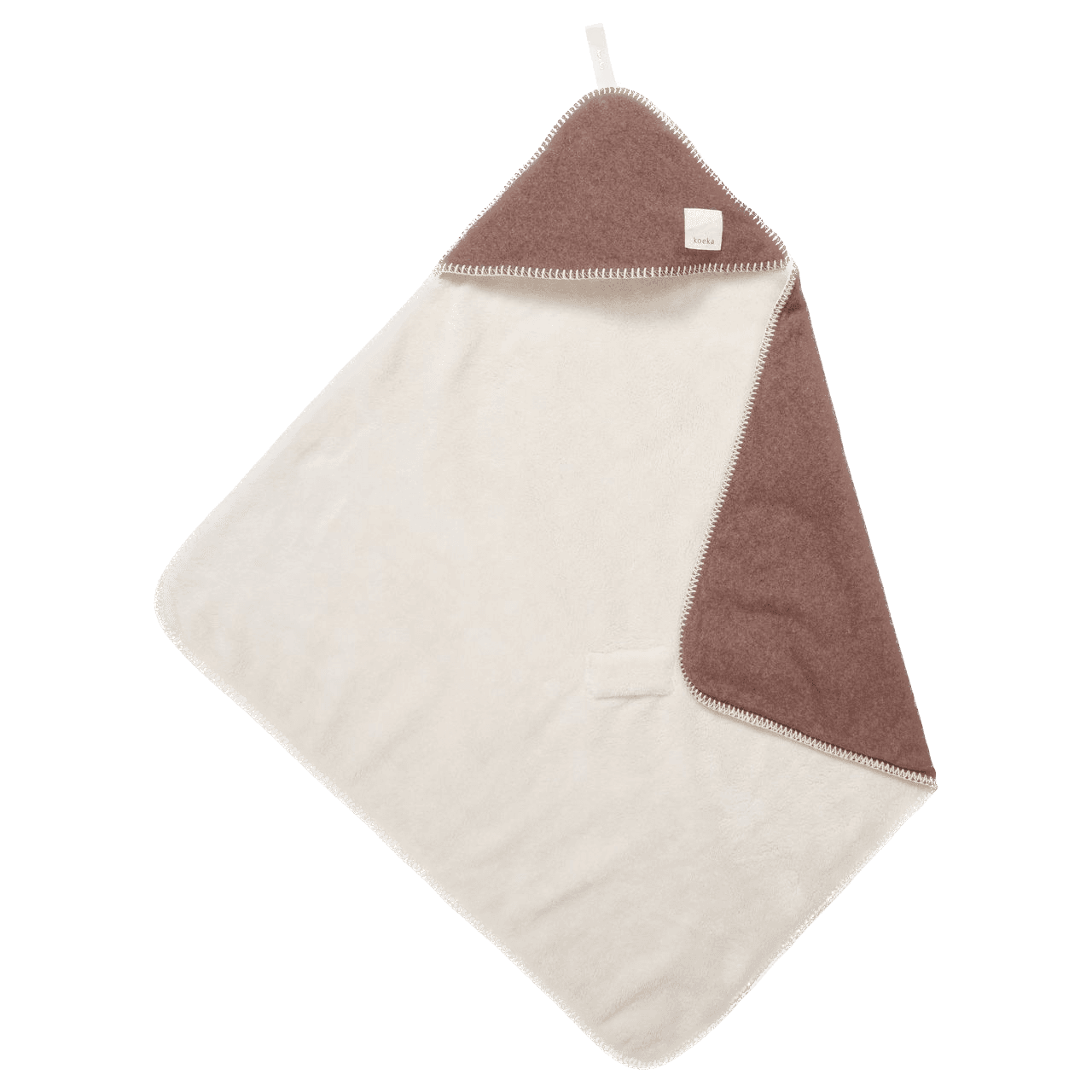 Koeka - Omslagdoek teddy Denver - Soft wood