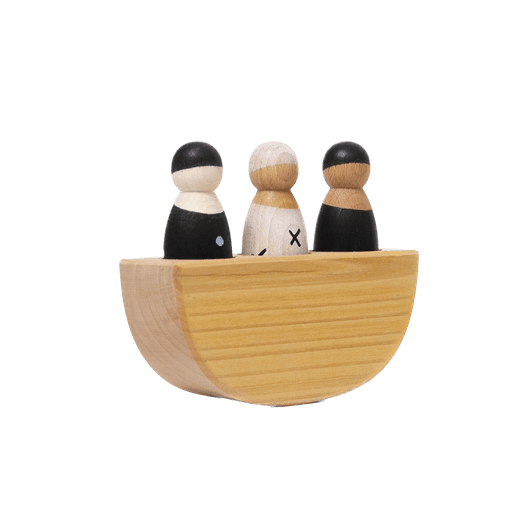 Grimms - Drie in een boot - Monochroom