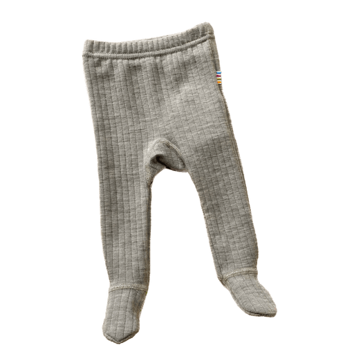 Joha - Legging with feet - Light Grey Melange