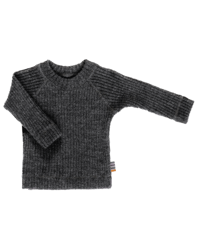 Joha - Trui 'Blouse Heavy' - Dark Grey Melange