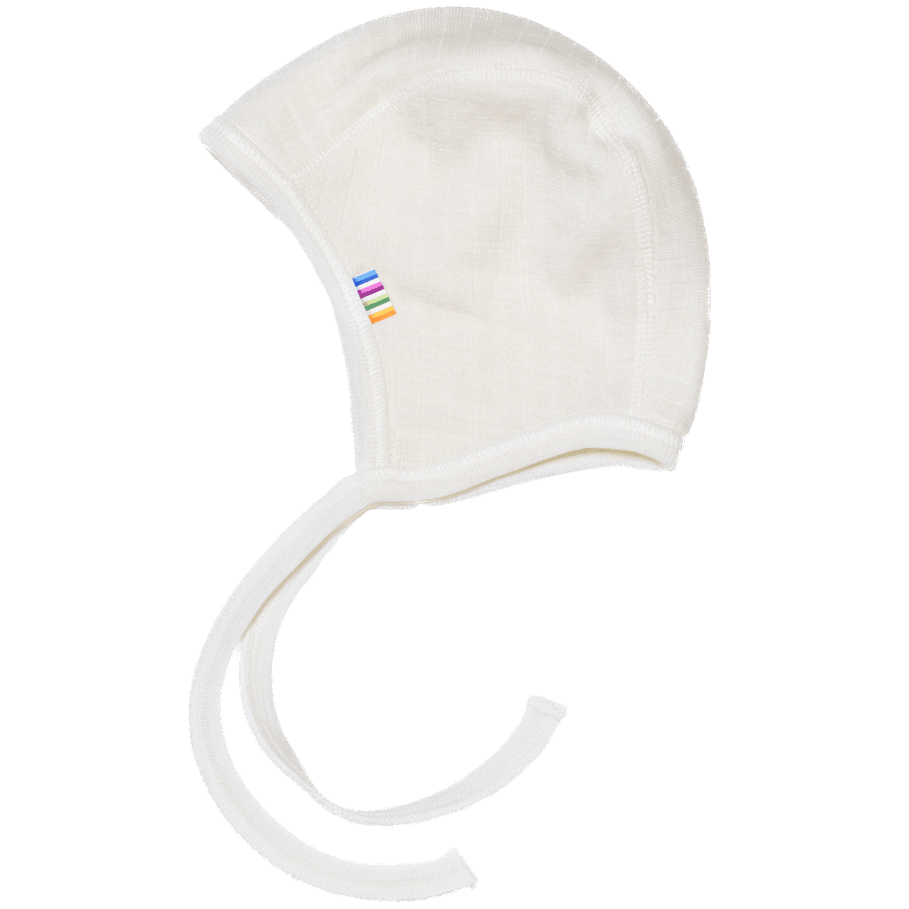 Joha - Mutsje 'Helmet' - Nature - Merinowool + Silk