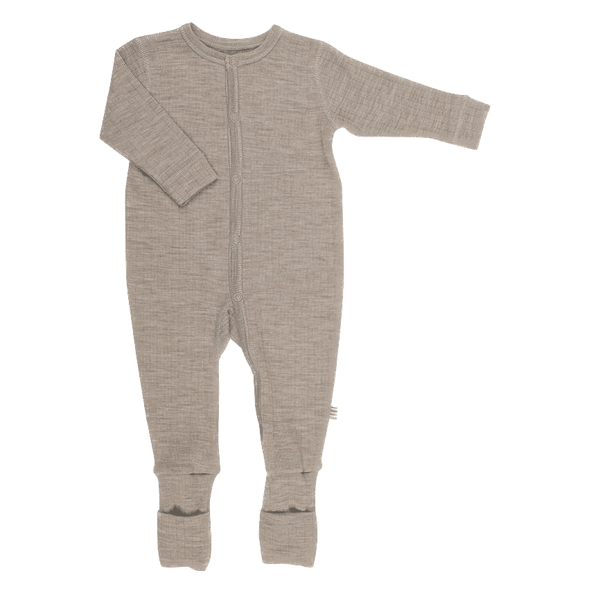 Joha - Nightsuit 2in1 foot - Sesame melange