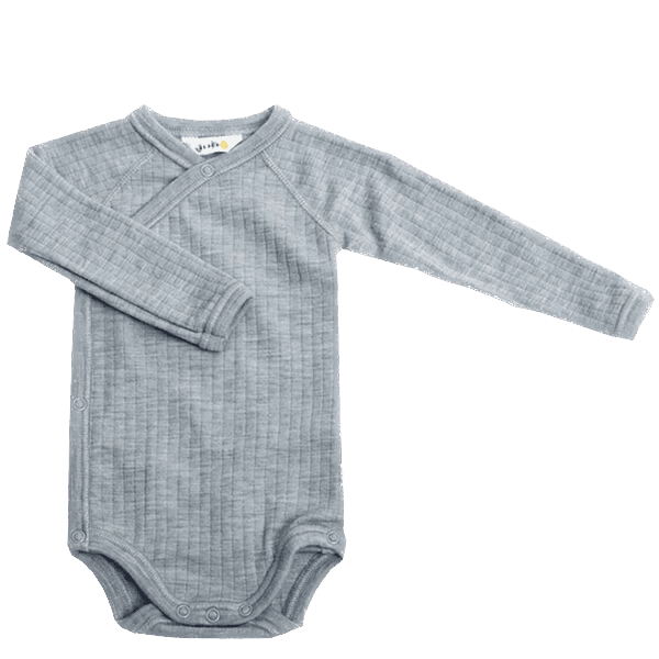 Joha - Wrap-around body - Light Grey Melange  