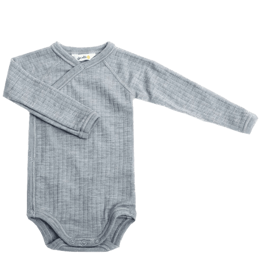 Joha - Wrap-around body - Light Grey Melange  