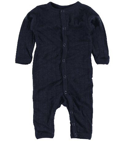 Joha - Jumpsuit - Navy - Merinowool + Silk