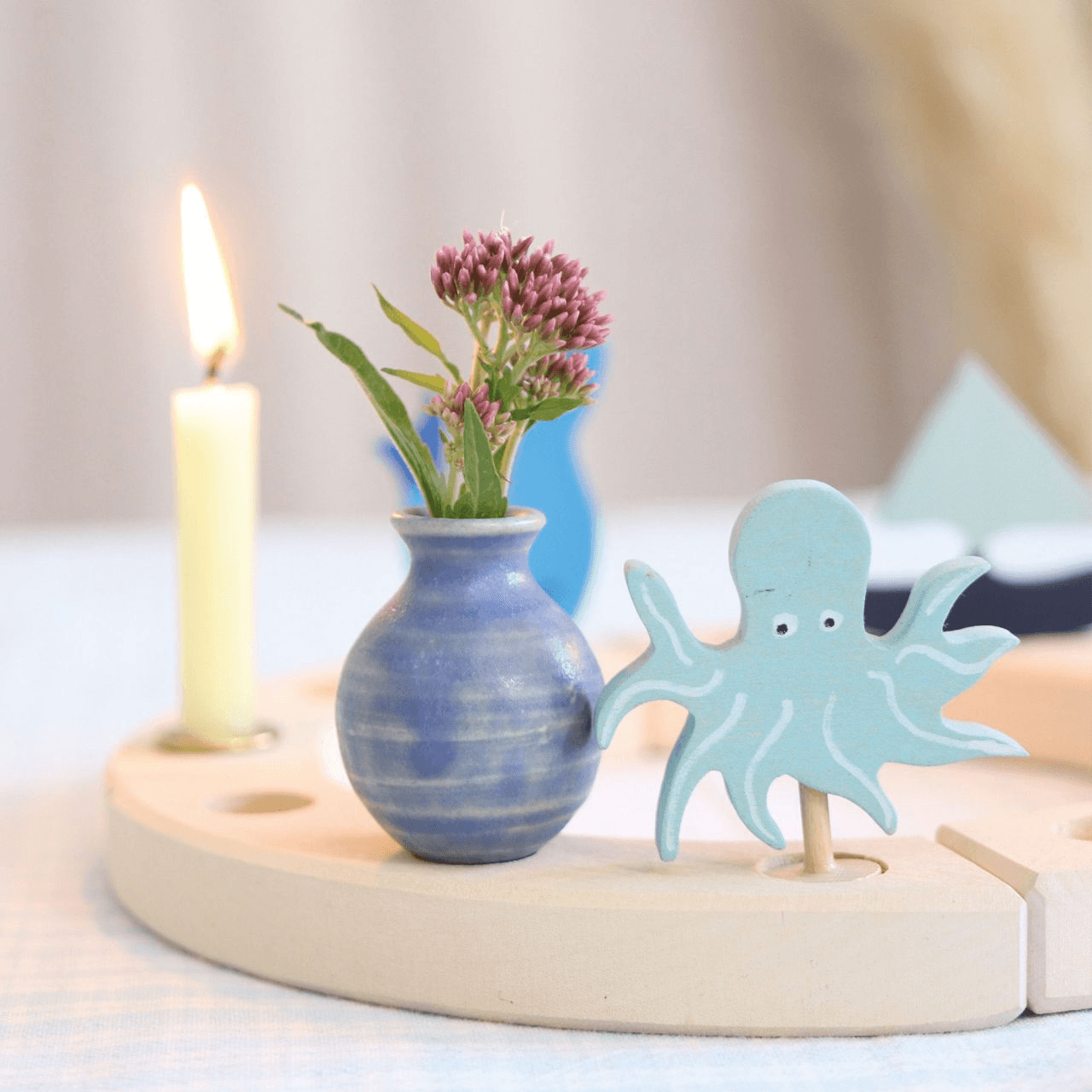 Grimms - Steekfiguur blauw vaasje