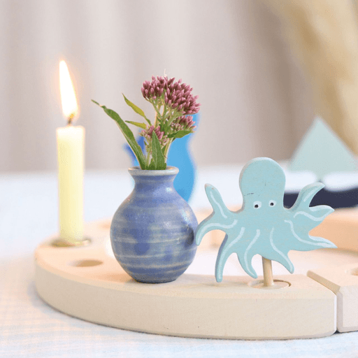 Grimms - Steekfiguur blauw vaasje