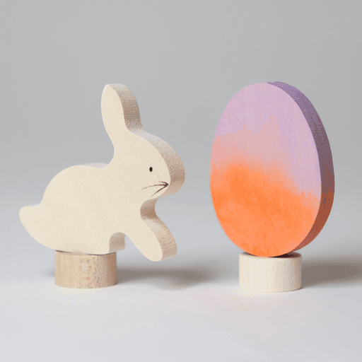 Grimms - Steekfiguur pasen Oranje