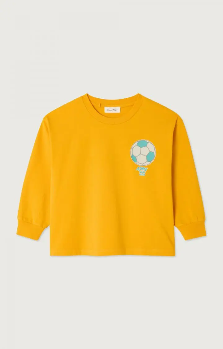 American Vintage - Fizvalley T-Shirt met lange mouwen in Lumiere Vintage