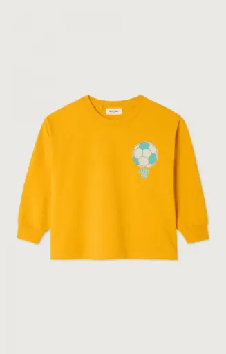 American Vintage - Fizvalley T-Shirt met lange mouwen in Lumiere Vintage