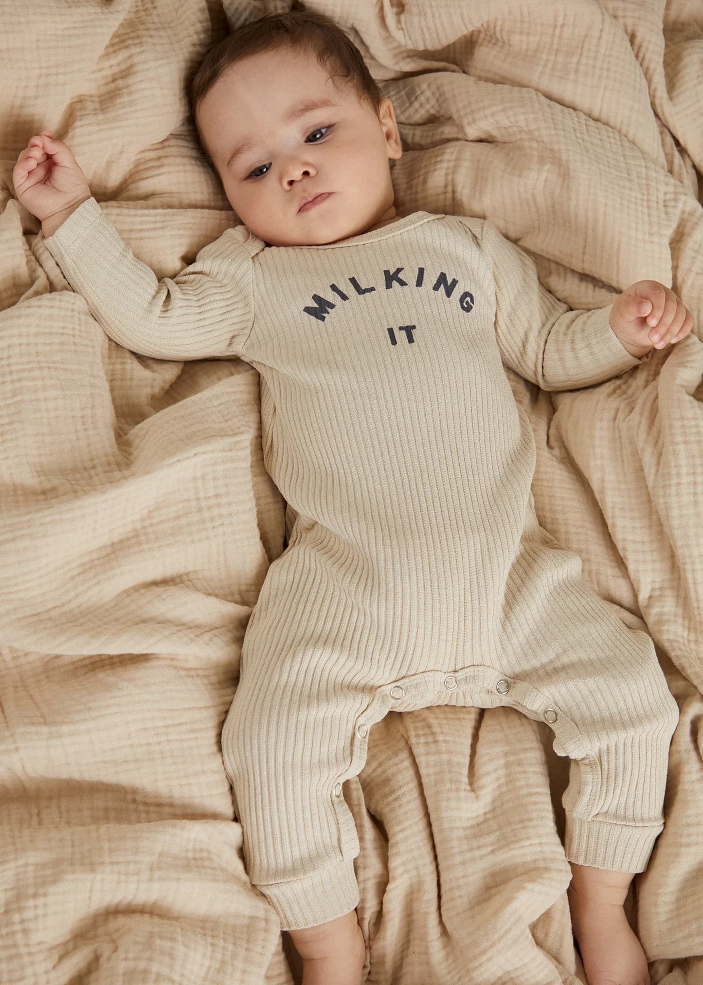 Claude & Co - Milking it Onesie Oat