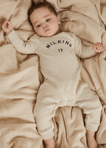 Claude & Co - Milking it Onesie Oat