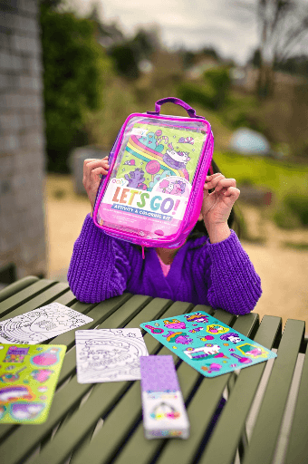 Ooly - Kleur & spelletjesset "Unicorn Candy Town" 