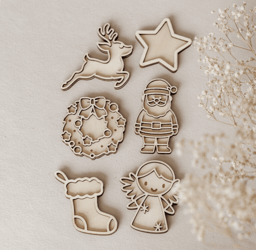 Leuk met letters - Kleine vultray (Kerstmis)