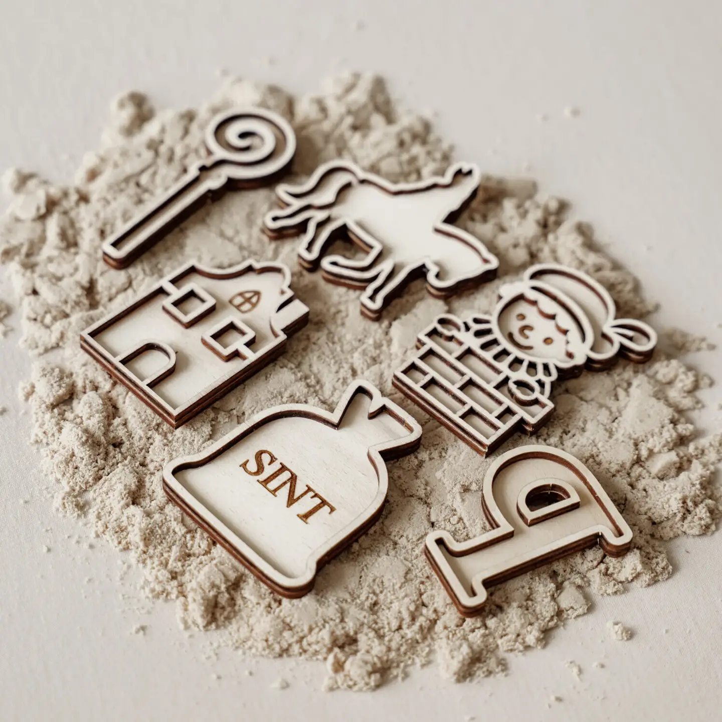 Leuk met letters - Kleine vultray (Sinterklaas)