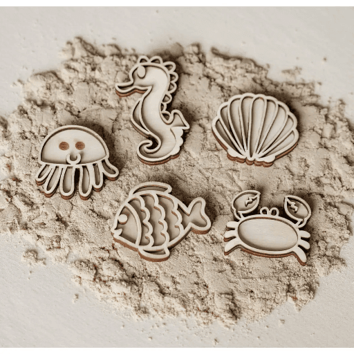 Leuk met letters - Kleine vultray (Zeedieren)