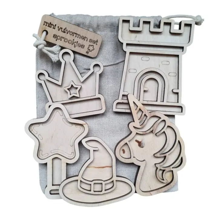 Kiddi - Mini vulvormen set sprookjes