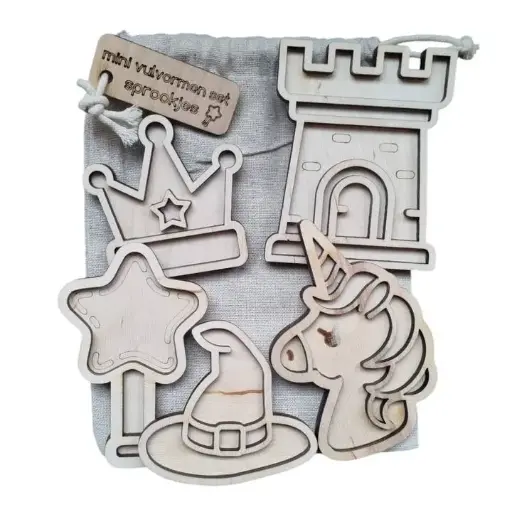 Kiddi - Mini vulvormen set sprookjes