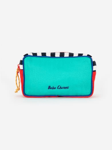 Bobo choses - Color block cotton pouch