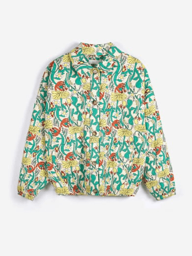 Bobo choses - Color Herbalist Pattern Quilted Jacket