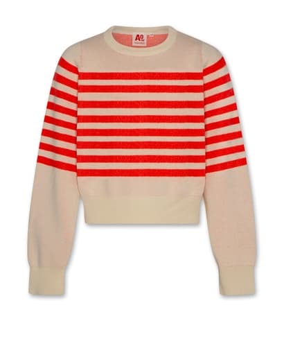 Ao76 - Jess C-neck Stripe