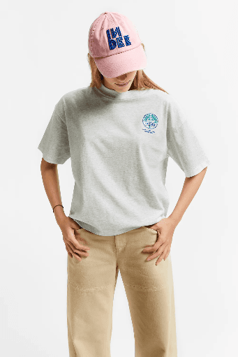 Indee - Vacancy T-shirt (grey melange)