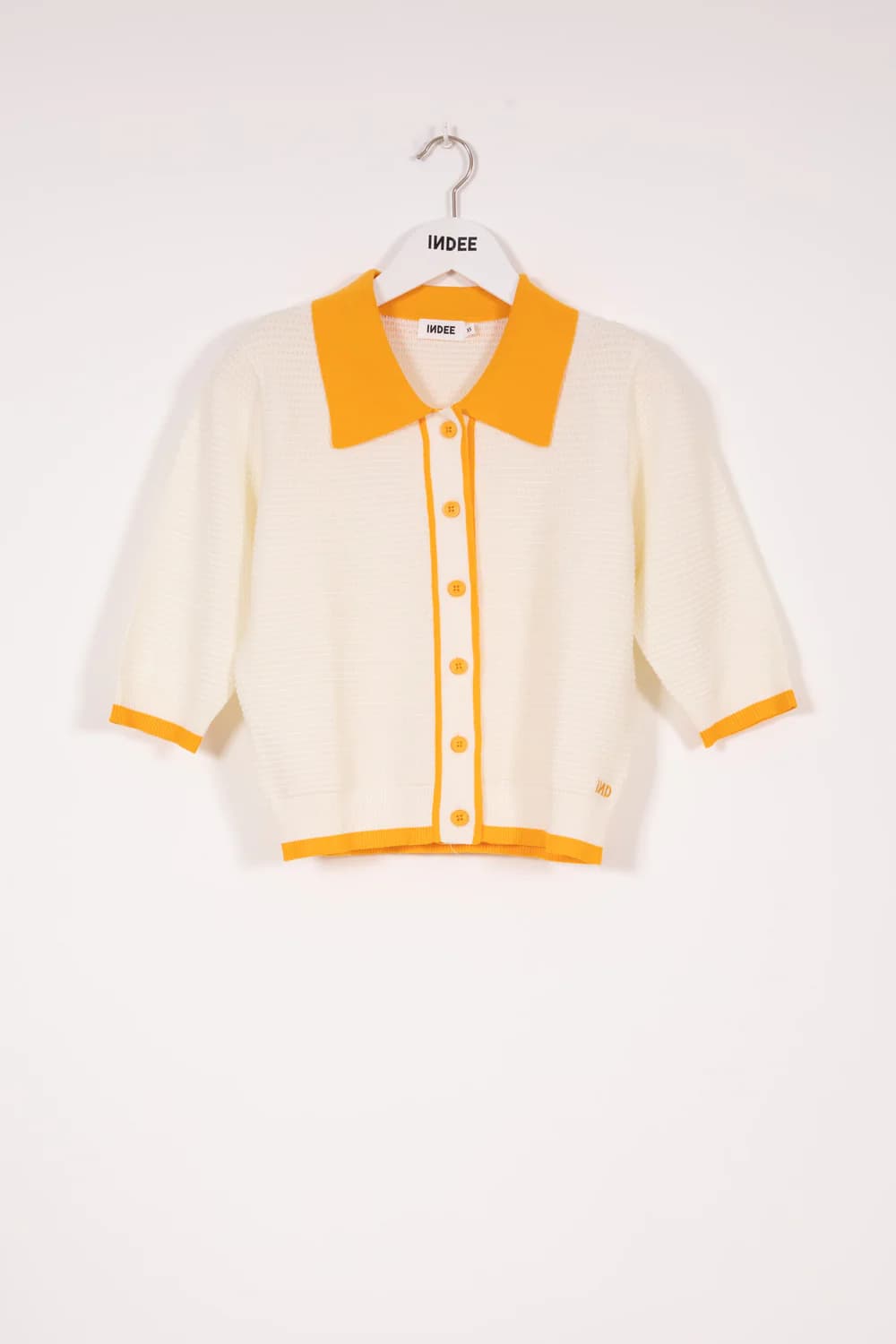 Indee - View polo collar cardigan