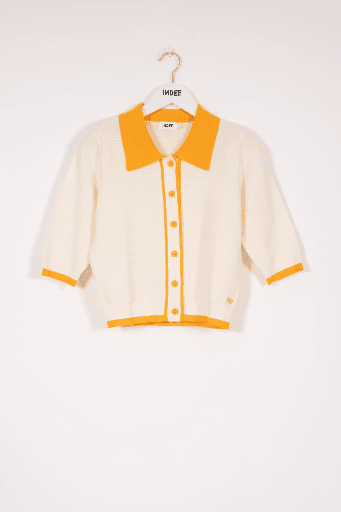Indee - View polo collar cardigan