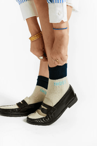 Indee - Various socks with logo off white