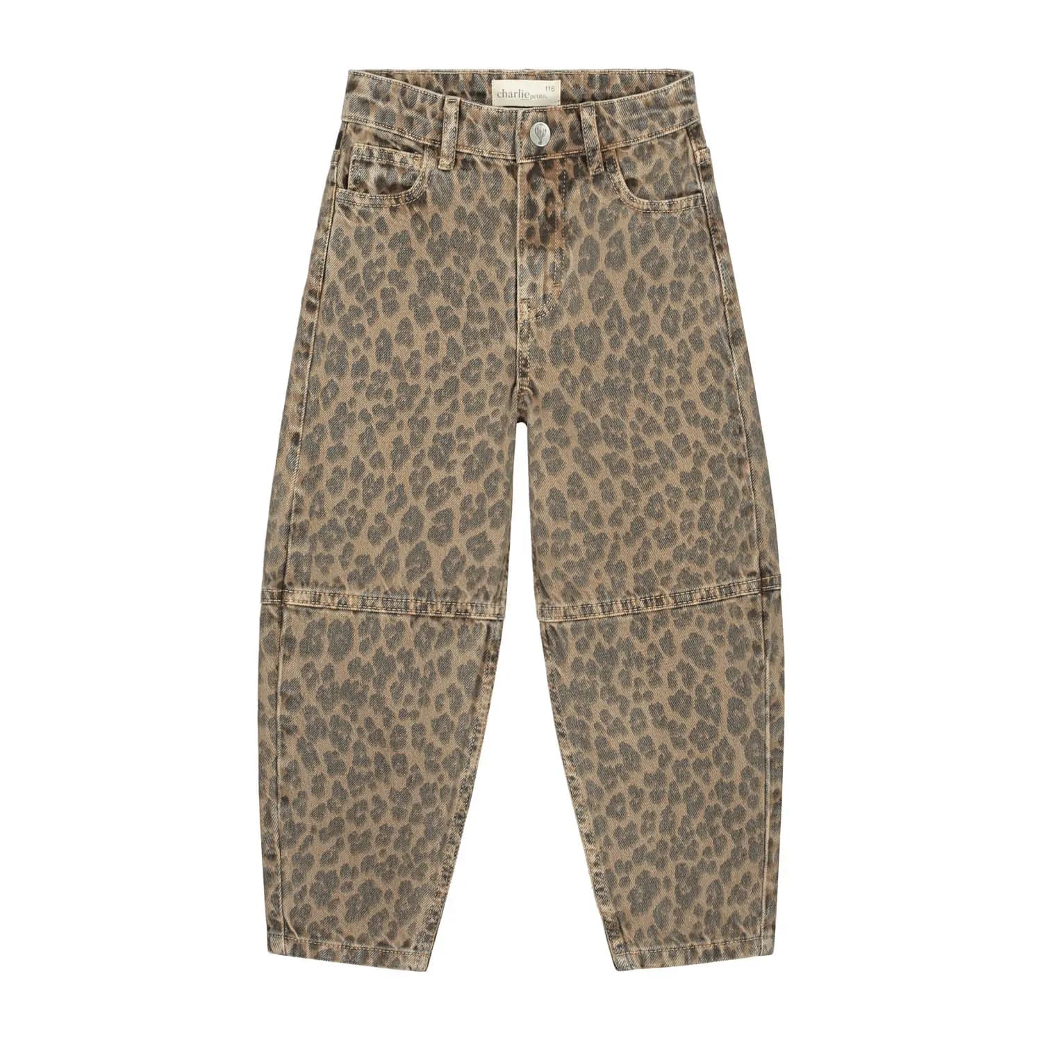 Charlie Petite - Lou balloon jeans (tiger)