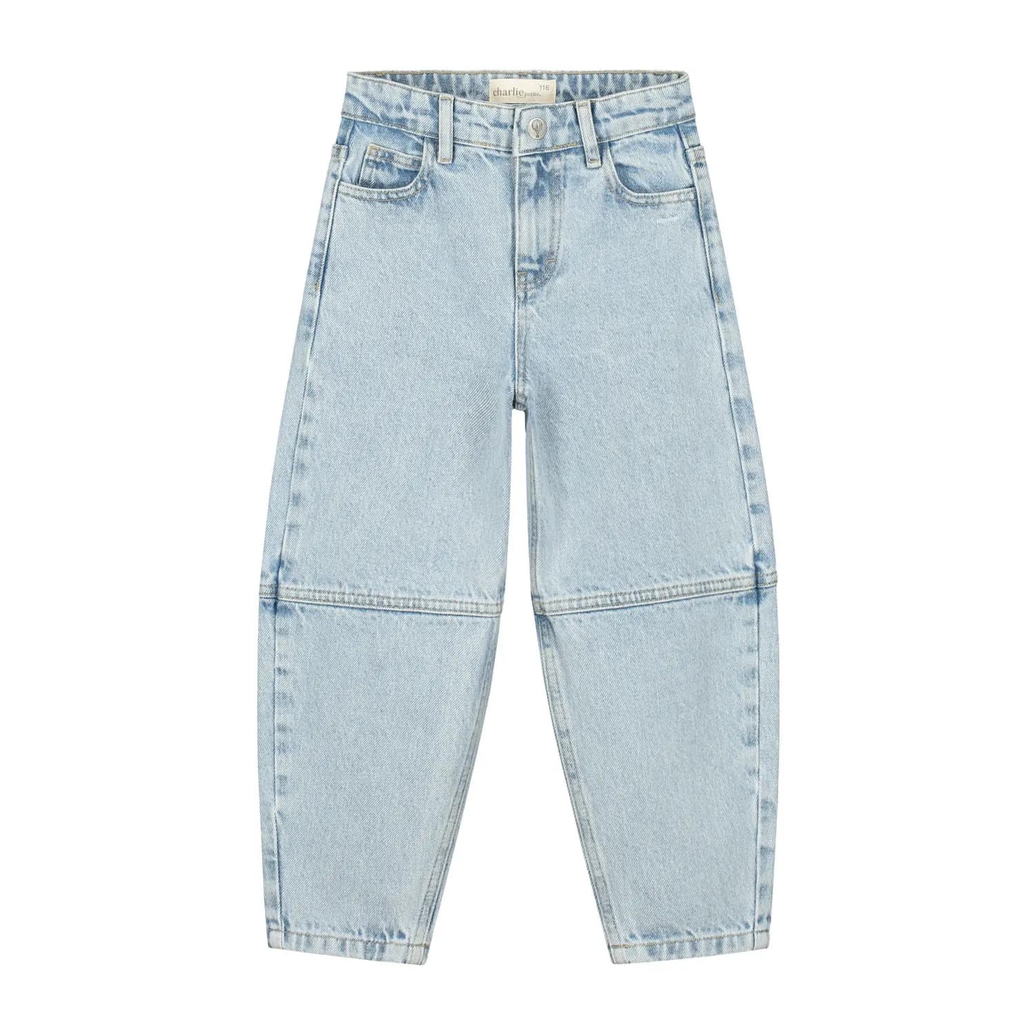 Charlie Petite - Lou balloon jeans (snow blue) 