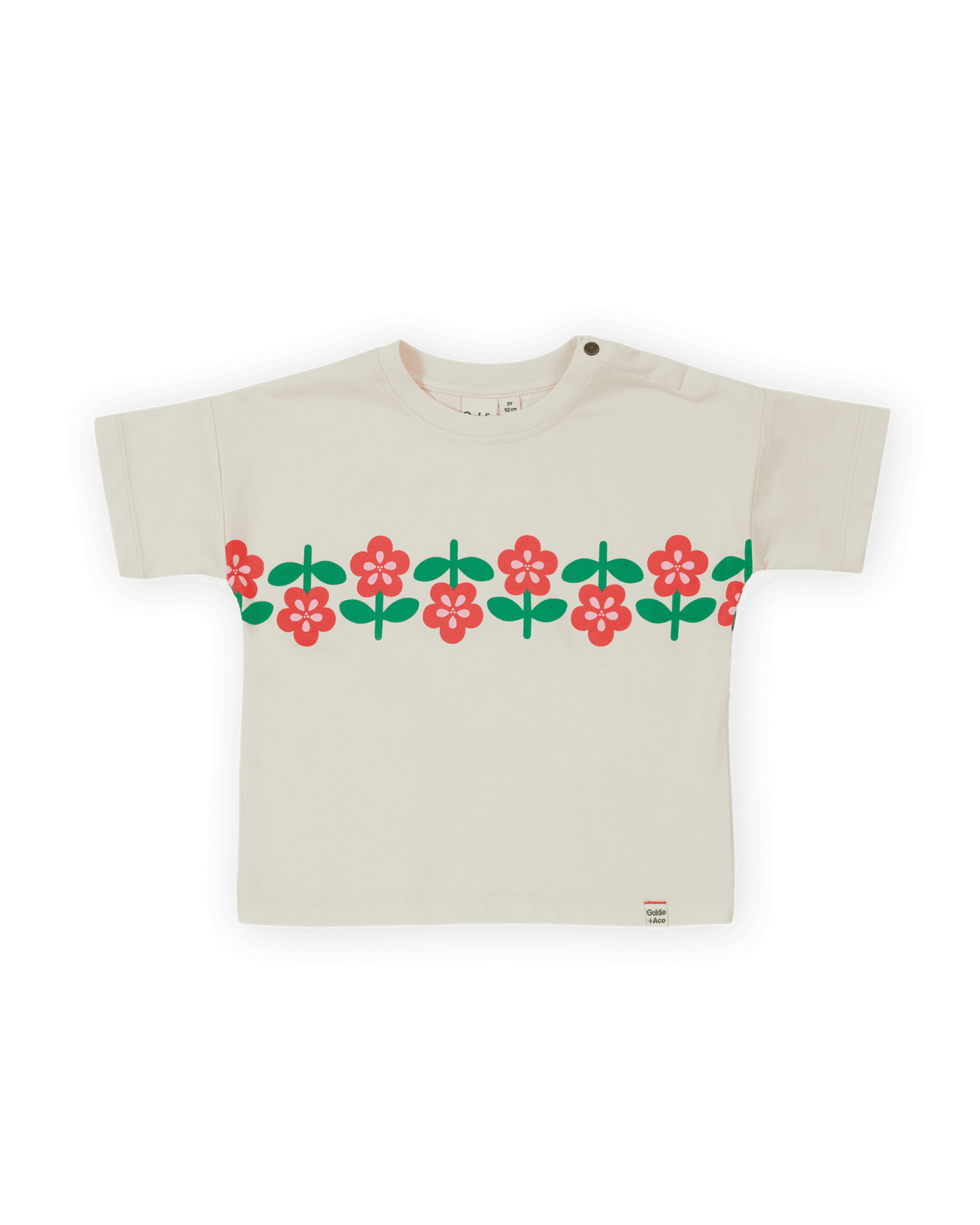 Goldie and Ace - Flower garden t-shirt