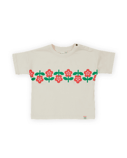 Goldie and Ace - Flower garden t-shirt