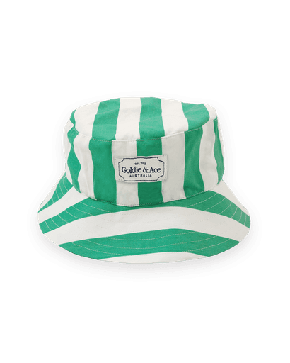 Goldie and Ace - Happy stripe bucket hat