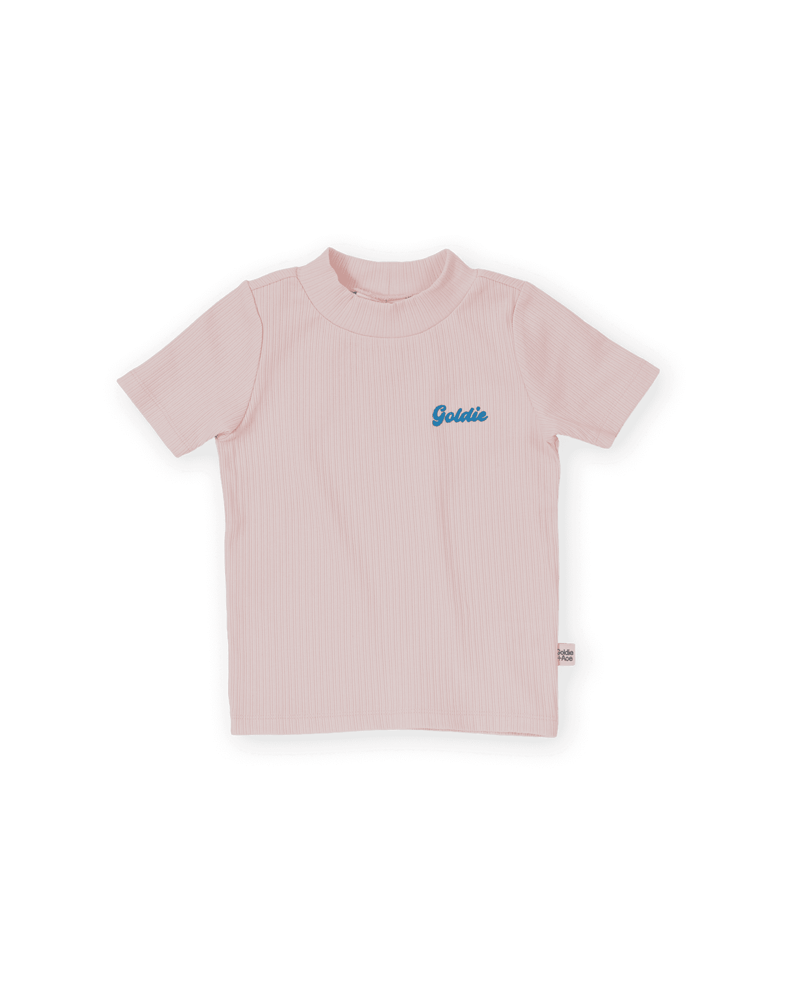Goldie and Ace - Rib t-shirt pink