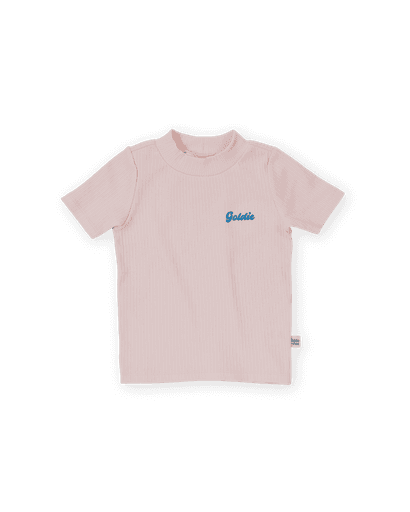 Goldie and Ace - Rib t-shirt pink