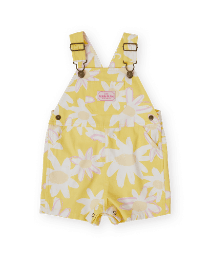 Goldie and Ace - Buttercup daisy burton overalls