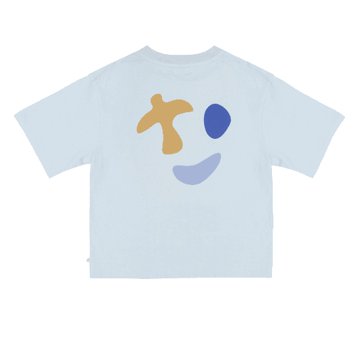 Jenest - Mase t-shirt - Water blue