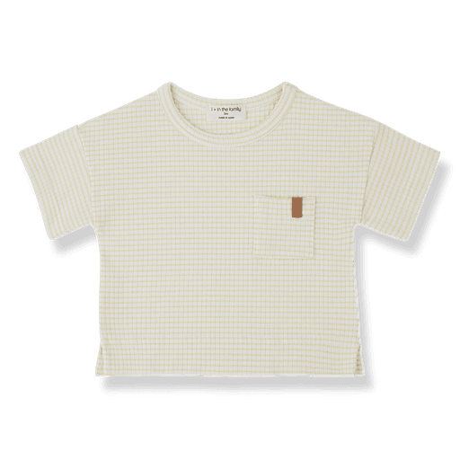 1+ in the family - S.sleeve t-shirt - Lemon
