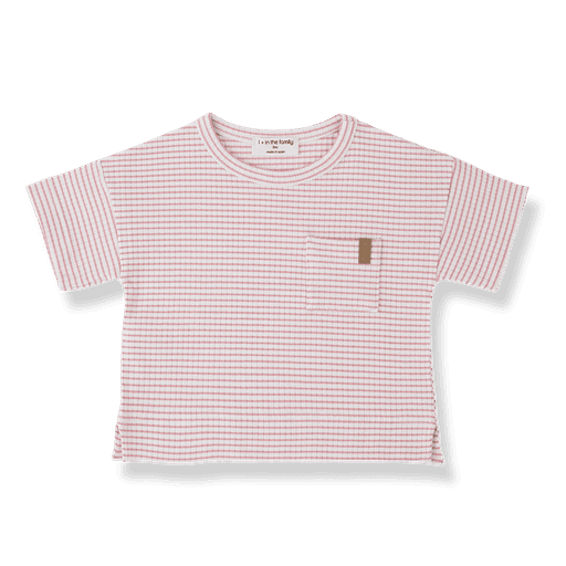 1+ in the family - S.sleeve t-shirt - Strawberry