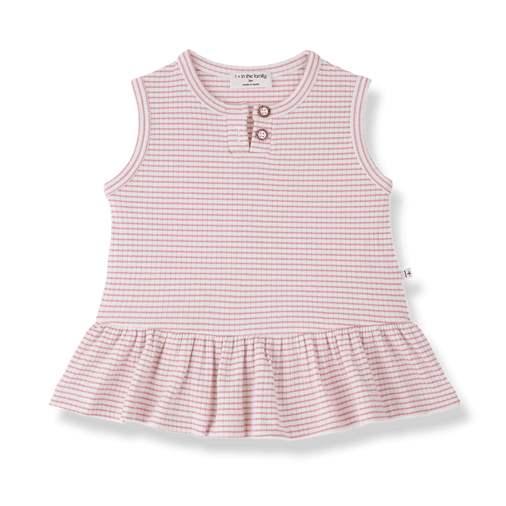 1+ in the family - Dress - Strawberry