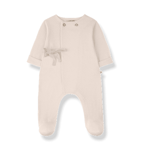 1+ in the family - Jumpsuit w/feet - Blossom