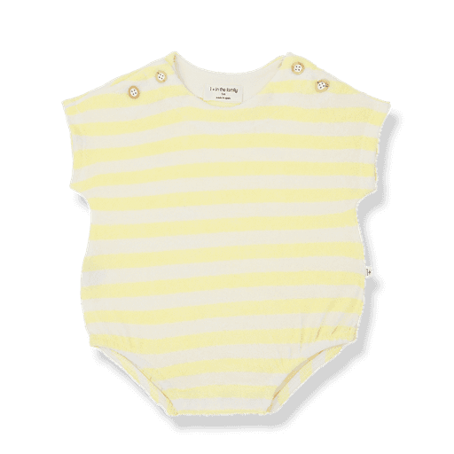 1+ in the family - Romper - Pastel-yellow