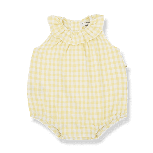 1+ in the family - Romper - Pastel-yellow