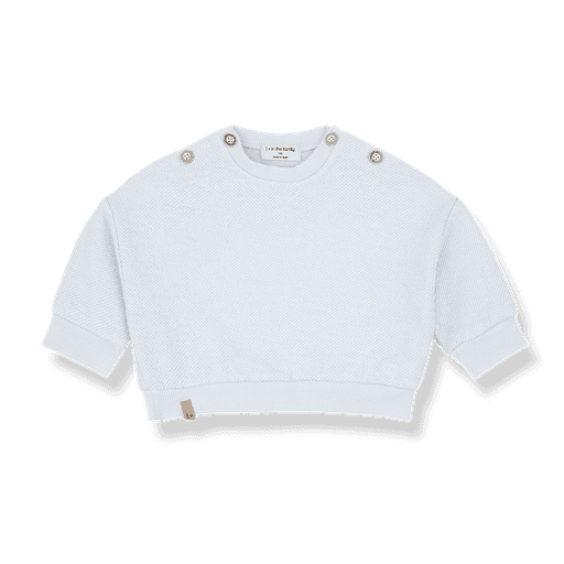 1+ in the family - Sweater - Misty-blue